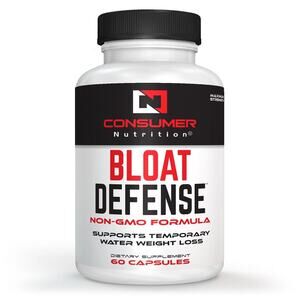 Consumer Nutrition Bloat Defense Diuretic Pills Herbal Water Away Pills 60caps